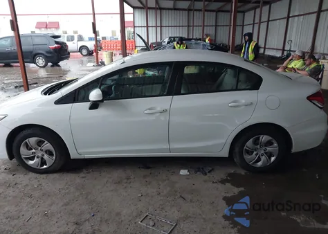 2013 Honda Civic Lx z USA, uszkodzony, nr VIN 2HGFB2F51DH522058